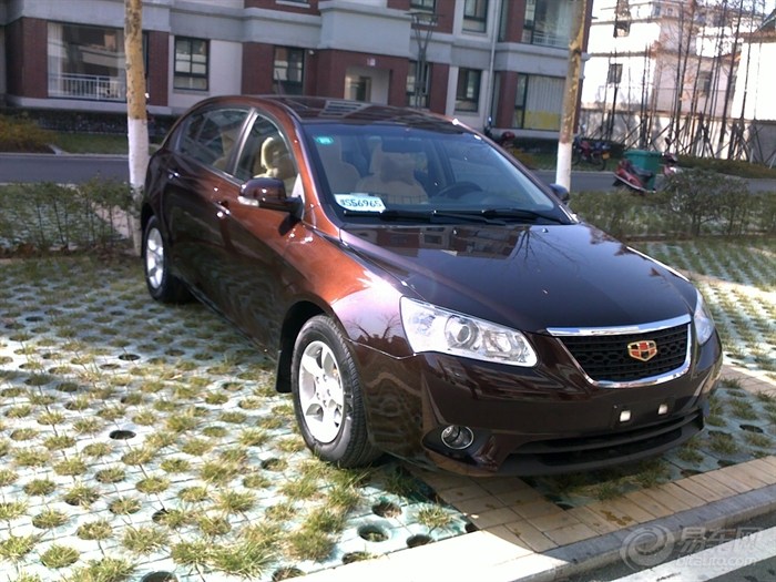 帝豪ec715 rv2012提车作业 手豪摩卡红油耗用车感受